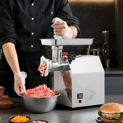 Commercial #12 Meat Grinder, 850W, Sausage Stuffer