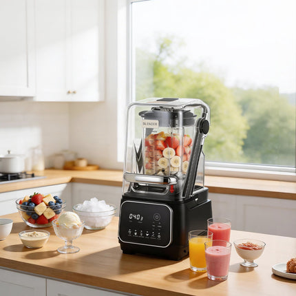 Commercial Blender 2L, 2200W, Sound Shield, Self Cleaning