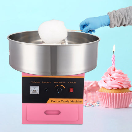 Commercial Cotton Candy Machine, 1000W, Pink