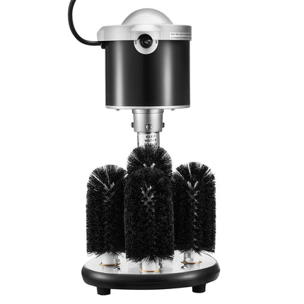 Commercial Glass Washer, 5-Brush, 600 Cups-Hour, 2–2.7 In