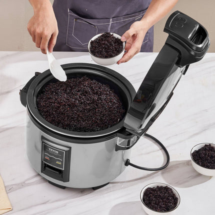 Commercial Rice Cooker, 60-Cup 13L, 12-Hour Keep Warm