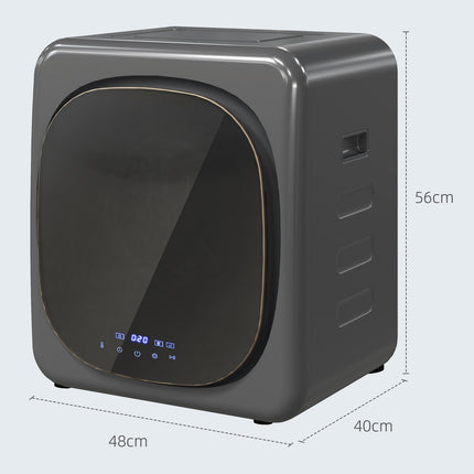 Kompaktiška drabužių džiovyklė su UV sterilizacija, 4 kg talpa