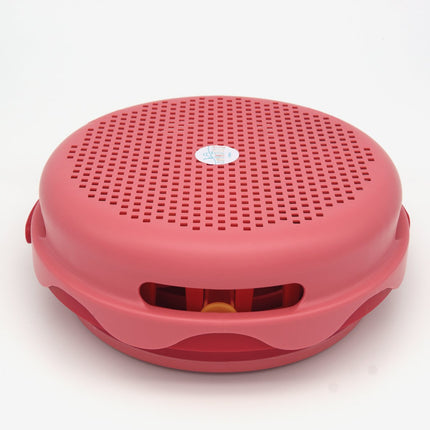 „Compactoys“ paplūdimio kibiras su smėlio dėže, 7 viename, raudonas