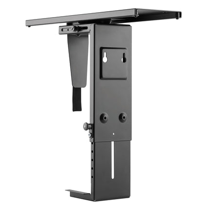 Computer holder for table adjustable
