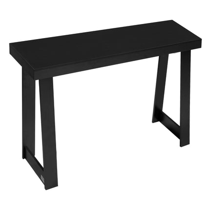 Console Table 118 cm, Narrow Entryway Sofa Table, Black