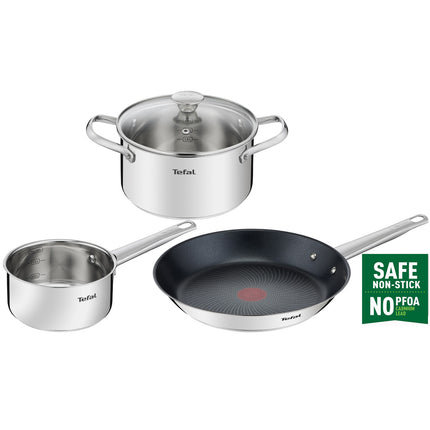 Cook eat Set 4 parts stainless steel