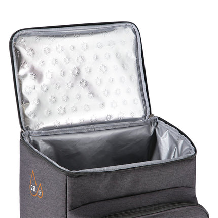 Šaldomoji kuprinė, juoda, 25 l, izoliuota