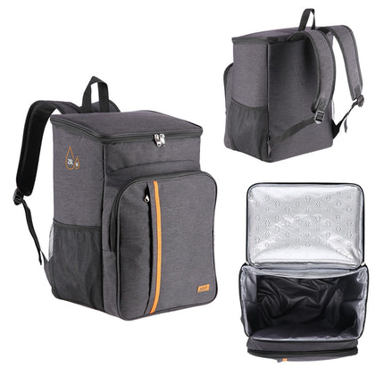 Šaldomoji kuprinė, juoda, 25 l, izoliuota