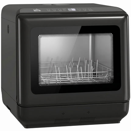 Antstatinė indaplovė, 6 l bakas, 5 programos, juoda