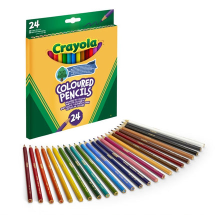 Crayola spalvoti pieštukai, 24 vnt.