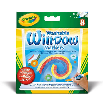 Crayola langų žymekliai, 8 vnt.