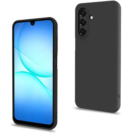Cromo minkštas dėklas, skirtas Samsung Galaxy A18 ir A17 5G/4G, juodas