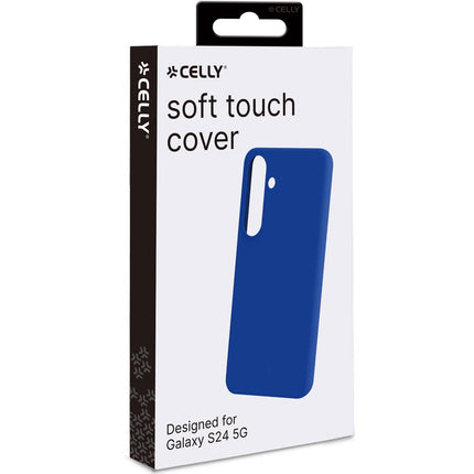 Cromo Soft rubber case Galaxy S24 5G Blue