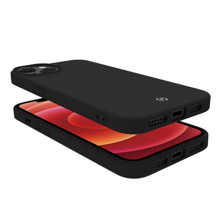 Cromo Soft rubber case iPhone 14 Plus Black