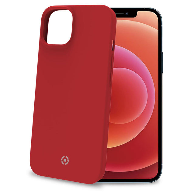 Cromo Soft rubber case iPhone 14 Red