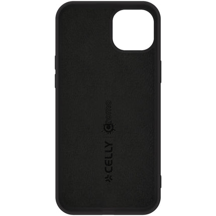 Cromo Soft rubber case iPhone 15 Black