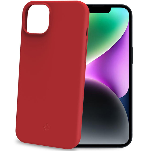 Cromo Soft rubber case iPhone 15 Red