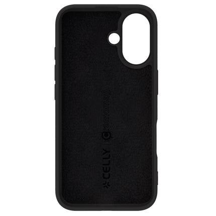 Cromomag Soft rubber case MagSafe compatible iPhone 16 Black
