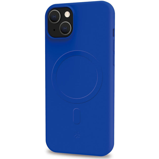 Cromomag Soft rubber case MagSafe iPhone 15 Plus Blue