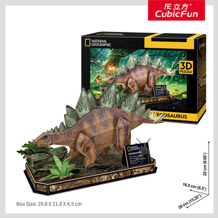 „Cubic Fun National Geographic“ 3D dėlionė „Stegosaurus“