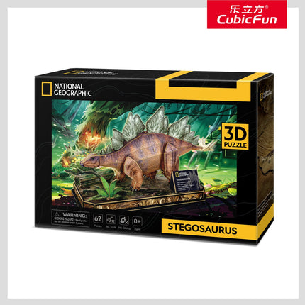 „Cubic Fun National Geographic“ 3D dėlionė „Stegosaurus“