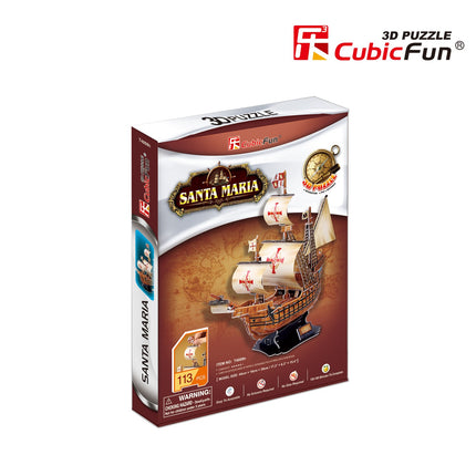 Cubicfun 3D dėlionė Santa Maria