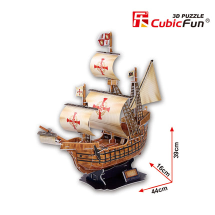 Cubicfun 3D dėlionė Santa Maria