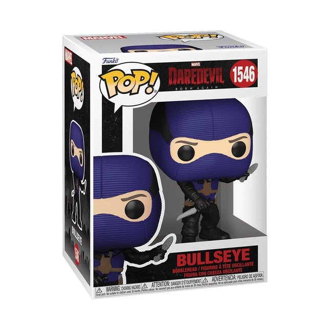 Drąsuolio „Bullseye Funko Pop!“ vinilo figūrėlė, kolekcinis žaislas