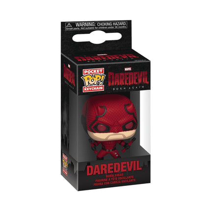 „Daredevil Funko Pop!“ raktų pakabukas - „Marvel“ kolekcinė figūrėlė