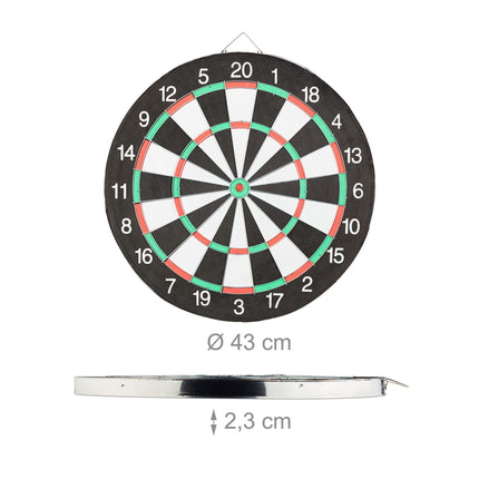 Dartboard X2 su rodyklėmis
