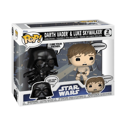 Darto Veiderio ir Luko Skaivokerio „Funko Pop!“ vinilo figūrėlės, 2 vnt. pakuotė