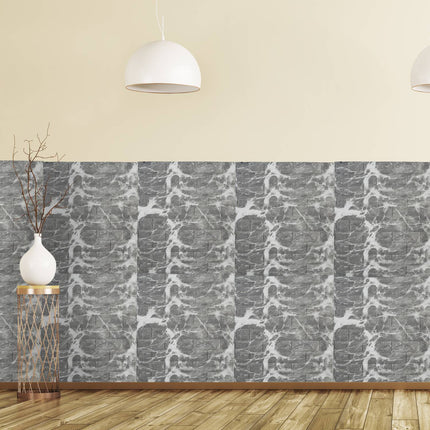 Dekoratyvinis plastikinis marmuro imitacijos rinkinys, 10 vnt.