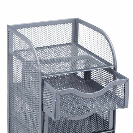 Stalo organizavimas tinkleliu, 3 stalčiai
