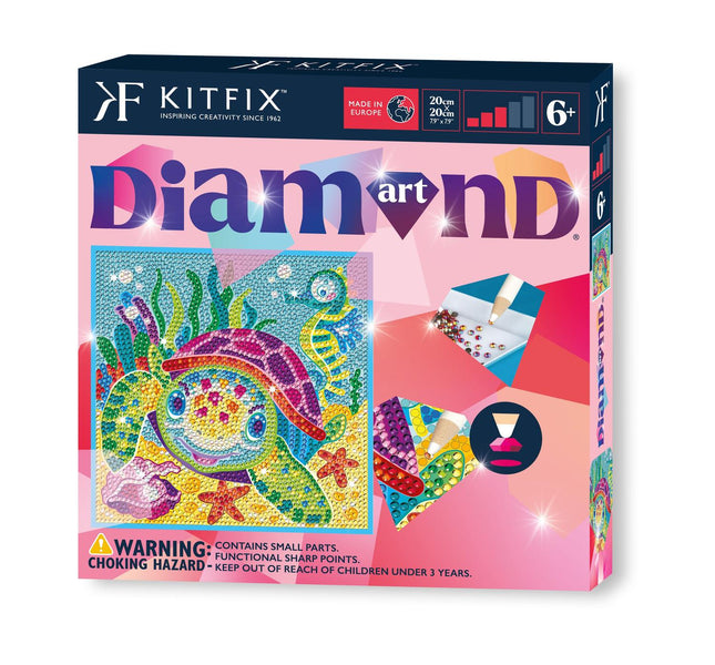 „Diamond Art Turtle“ „pasidaryk pats“ rinkinys, rankdarbių rinkinys visoms amžiaus grupėms