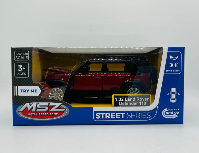 2020 m. „Land Rover Defender 110“ liejinio modelis, mastelis 1:32