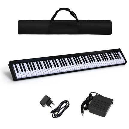 Skaitmeninis pianinas, klaviatūra, 88 klavišai, nešiojamas elektroninis muzikos instrumentas, vaikiškas pianinas, vaikiškas pianinas, juodas