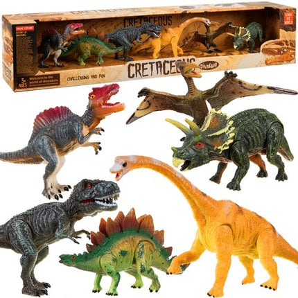 Dinozaurai - judančios figūrėlės, 6 vnt. 22398