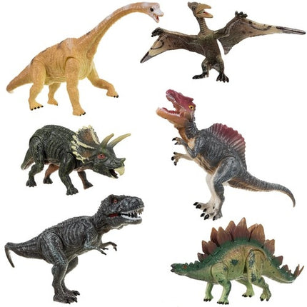 Dinozaurai - judančios figūrėlės, 6 vnt. 22398