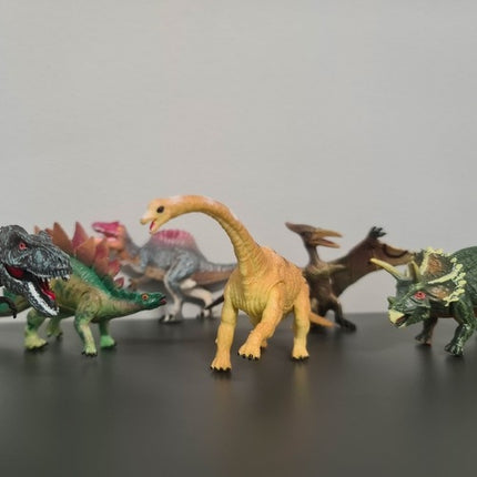 Dinozaurai - judančios figūrėlės, 6 vnt. 22398