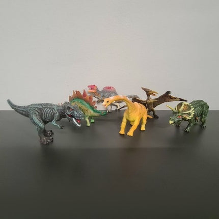 Dinozaurai - judančios figūrėlės, 6 vnt. 22398