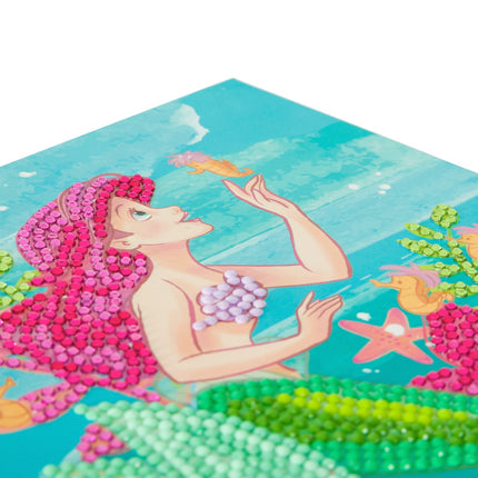Disney princesės krištolinio meno atvirukas Ariel