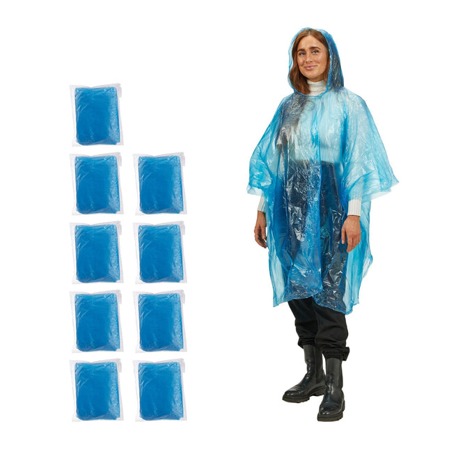 Vienkartinių pončų rinkinys (10 vnt.)