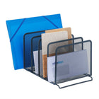 Document holder with 5 compartments anthracite