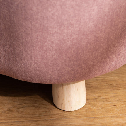 Šuns Guolis, Šuns Sofa, Šuns Kilimėlis Su Pagalvėle, Pliušinis Putplastis, Pušies Mediena, Rožinis, 70 X 47 X 30 Cm