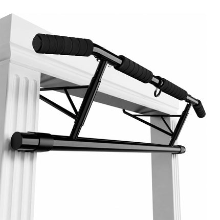Durų rėmo prisitraukimų skersinis, neslystančios putplasčio rankenos, maksimali apkrova 150 kg