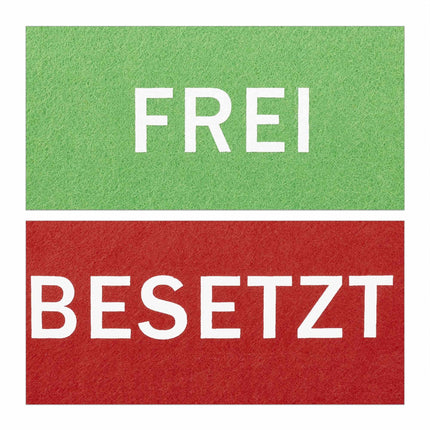 Door Sign 'Occupied' 'Free' Set