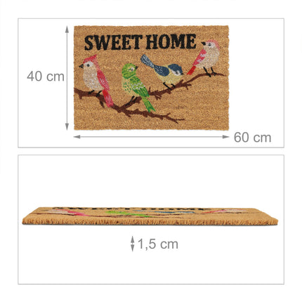 Kokoso pluošto kilimėlis „Sweet Home“