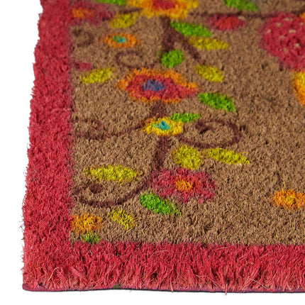 Kokoso pluošto kilimėlis su pelėda 40x60 cm