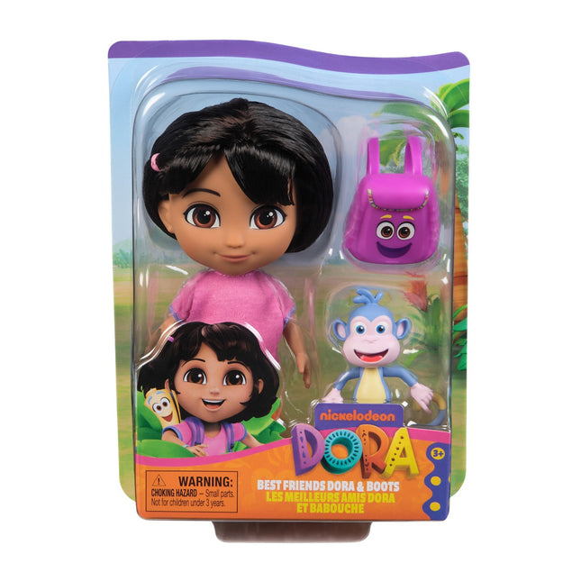 Lėlė Dora tyrinėtoja, 15 cm, kasdienis paprastas dizainas