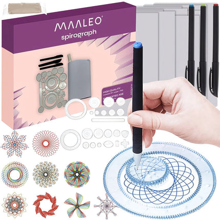 Piešimo rinkinys - spirografas Maaleo 24346